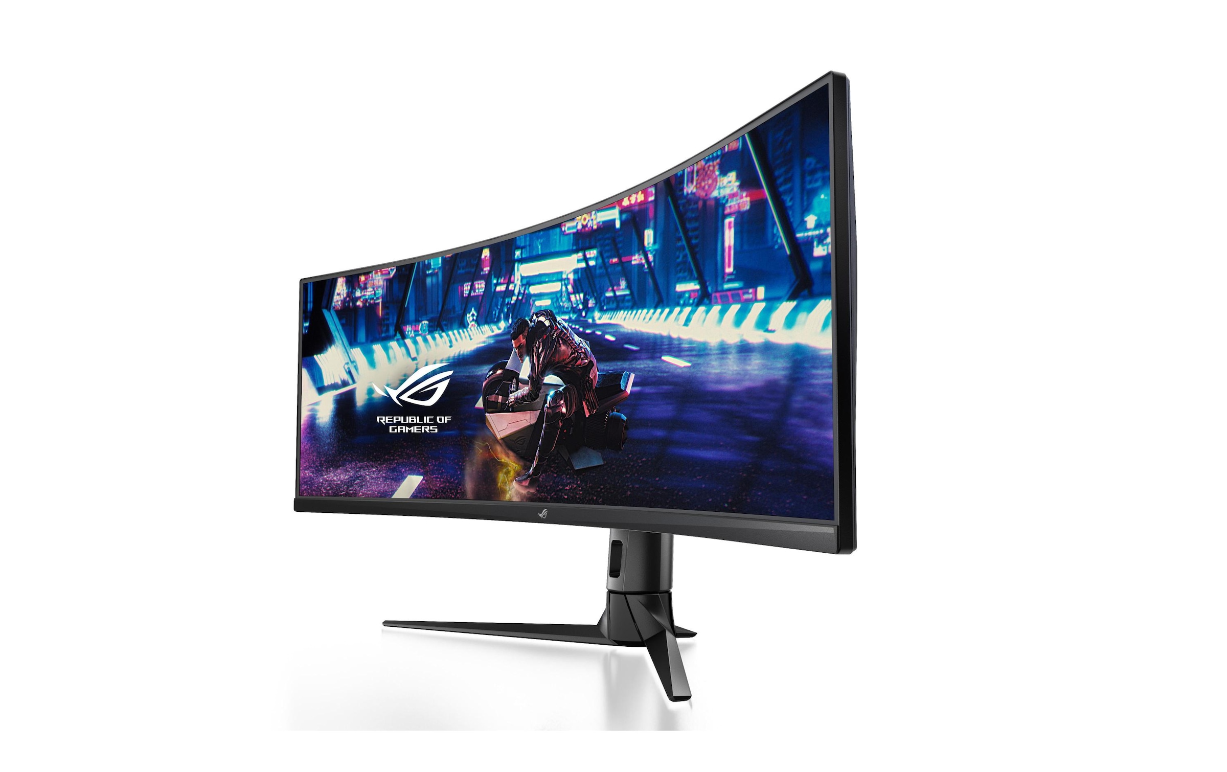 Asus Curved-Gaming-Monitor »ASUS XG49VQ 49 Curved 3840x1080, VA, 0,88125« 123,97 cm/49 ″  3840 x 1080 px 4 Reaktionszeit 144 Hz