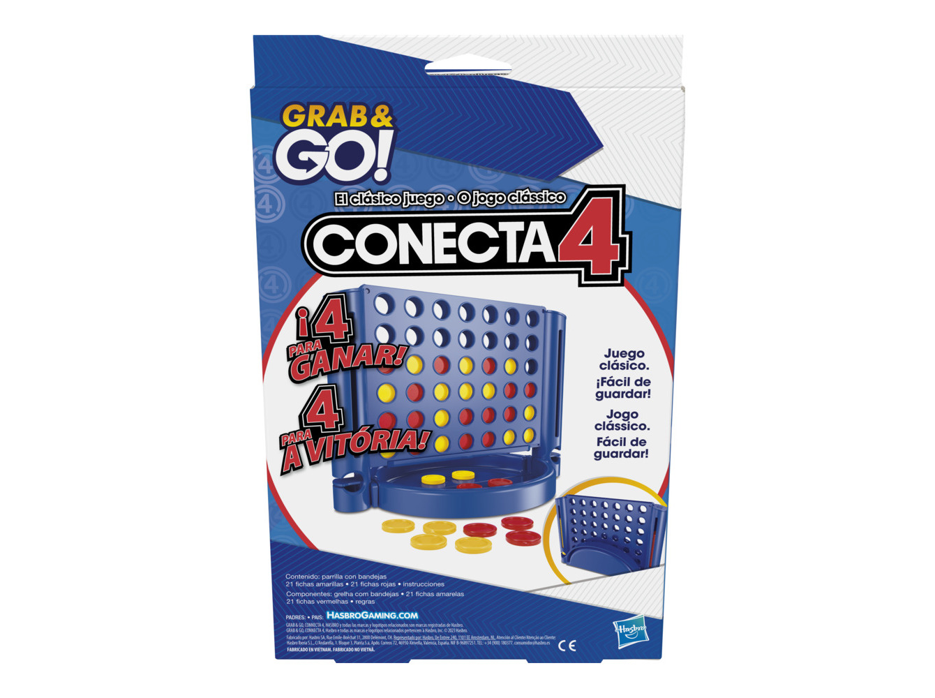 JOGO QUATRO EM LINHA HASBRO