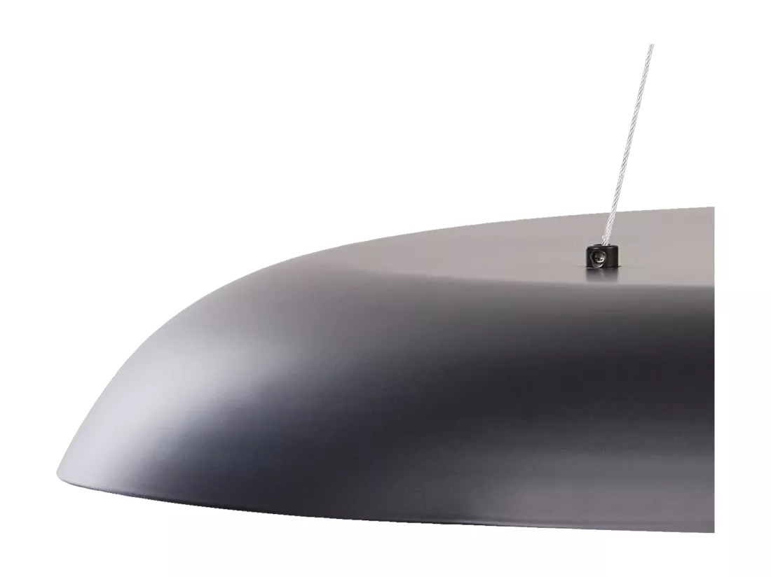 Lampe LED suspendue SURKO Métal Noir