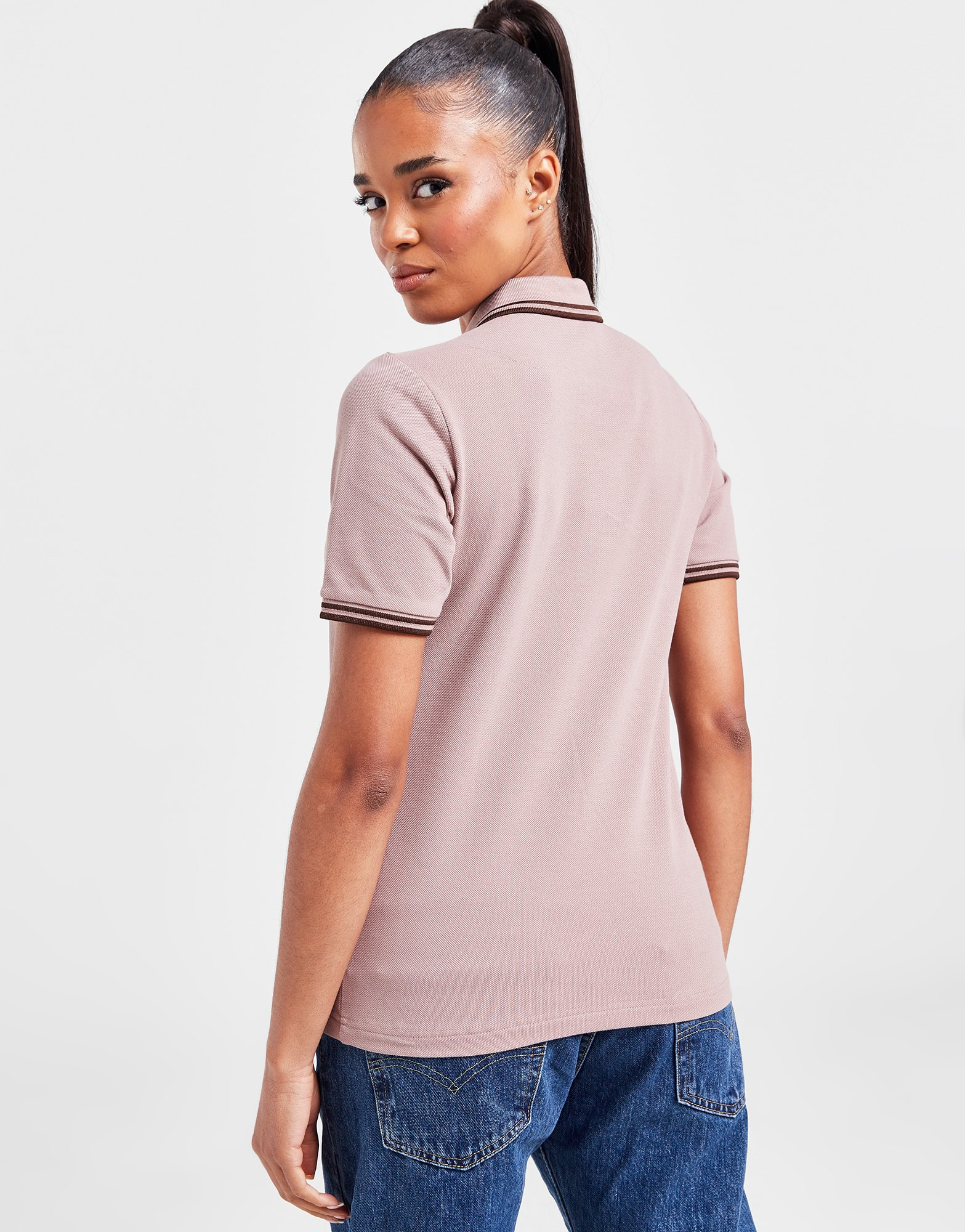 Fred Perry Polo Double Liseré Femme