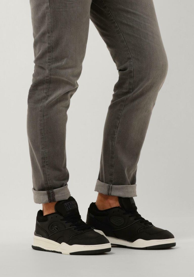 LACOSTE zwarte lacoste lage sneakers lineshot