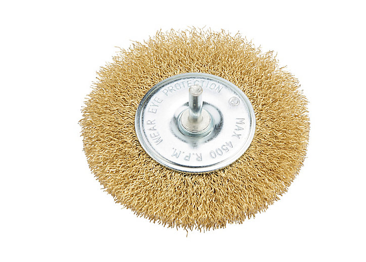 Brosse circulaire acier pour perceuse Universal 100 mm