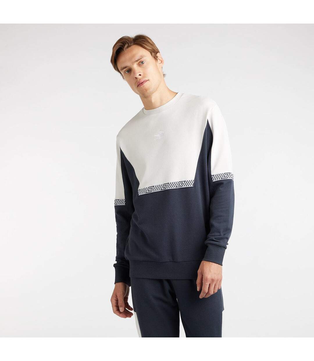 Umbro - Sweat CLUB - Homme (Bleu sombre / Anthracite) - UTUO1817