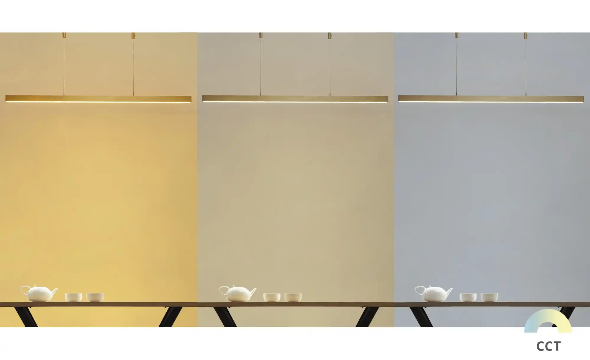 Paul Neuhaus LED-Pendelleuchte, messing-matt mit Touchdimmer
