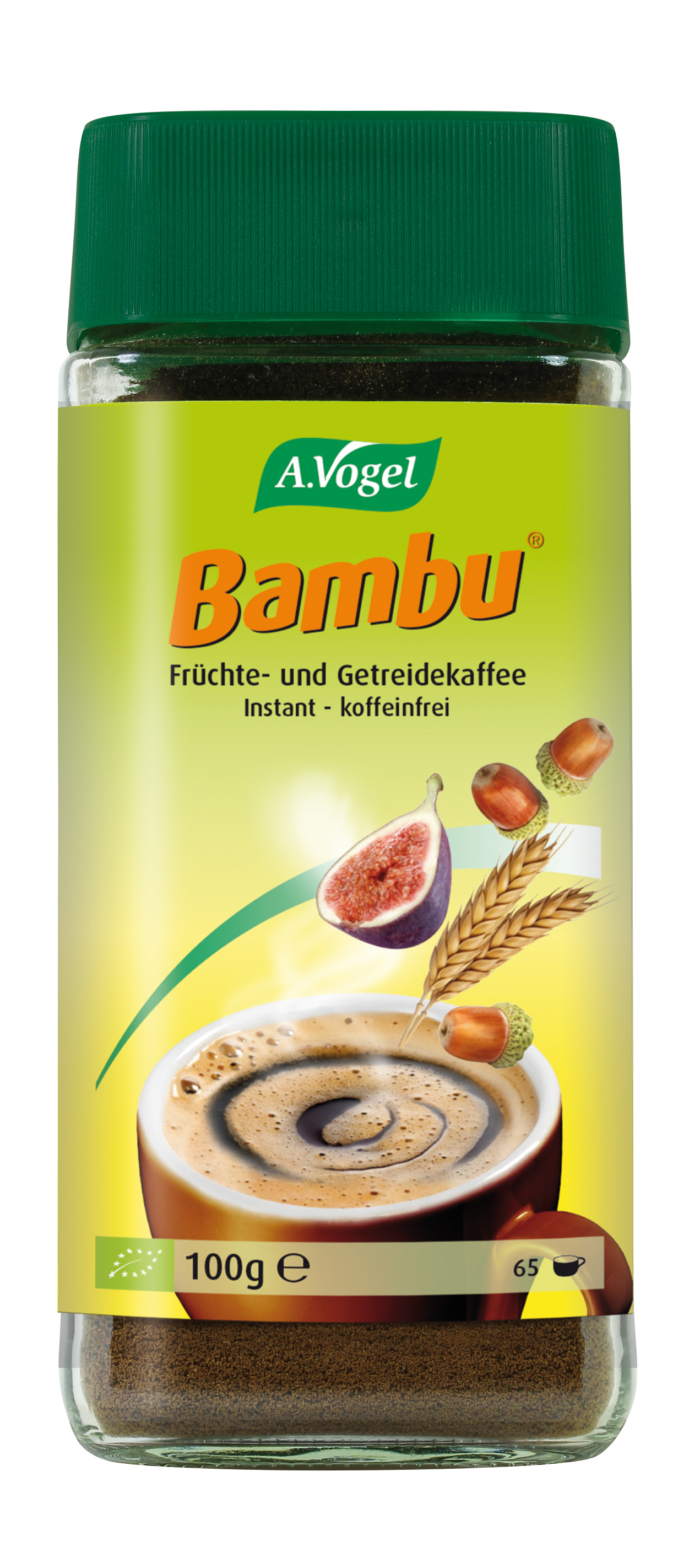 VOGEL Bambu Früchtekaffee<br>100 g, Glas, instant