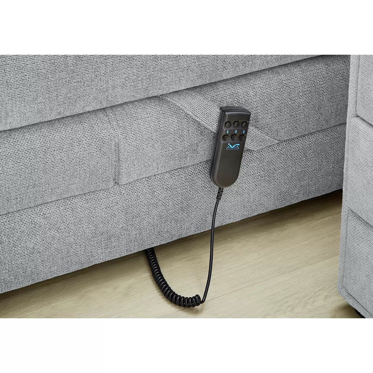 Boxspringbett Paulo 120x200 Grau