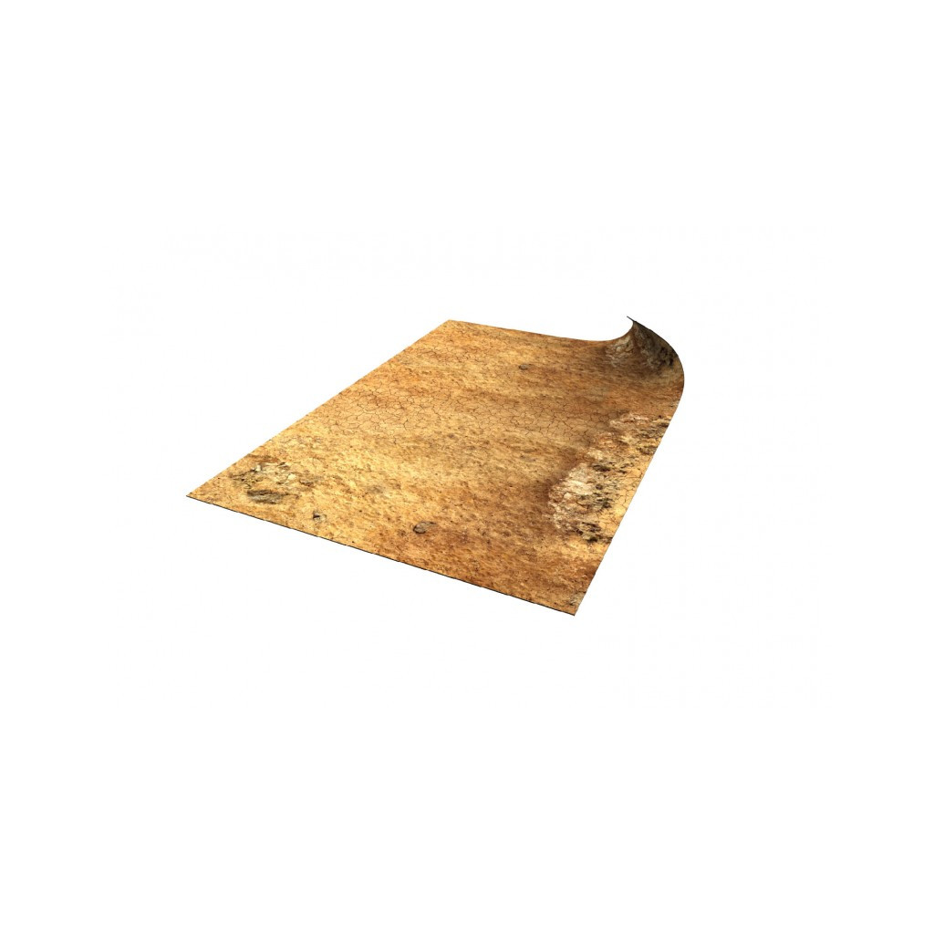 Playmats - Mousepad - Tapis recto/verso - Rocky Desert / Grassland - 44
