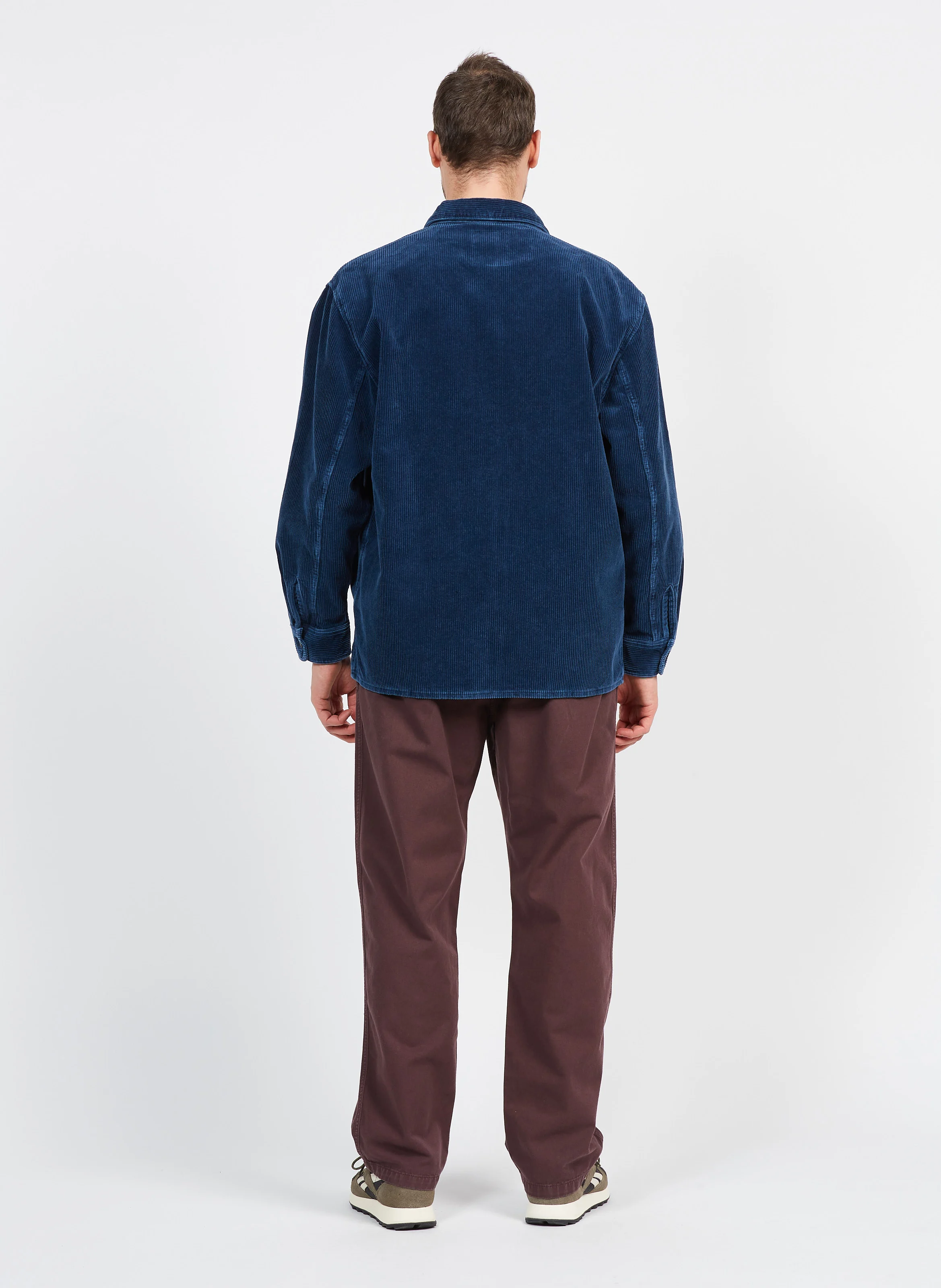 Pantalon droit en coton bio| Violet