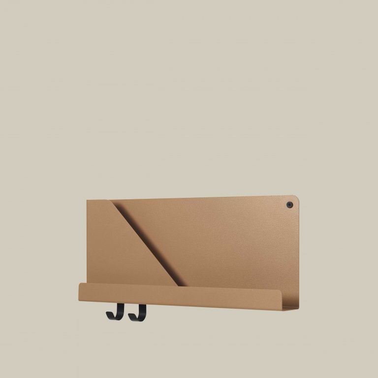 Muuto Folded wandplank small grijs