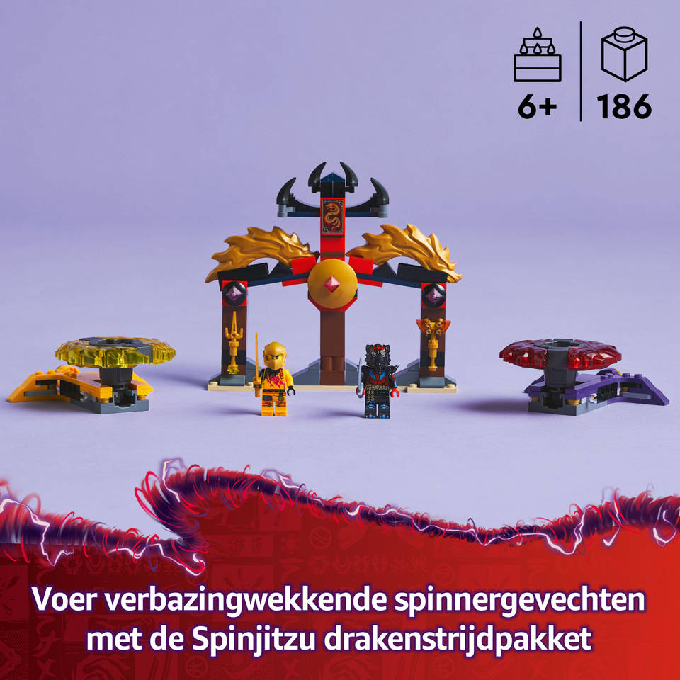 LEGO NINJAGO Spinjitzu drakenstrijd 71826