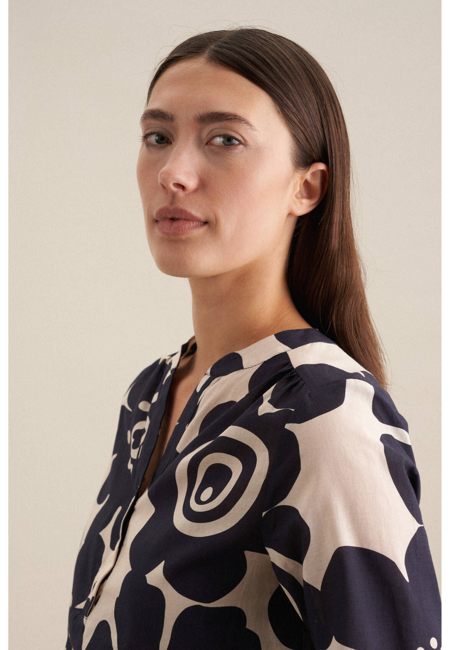 Seidensticker| Damen Tunika Schwarze Rose