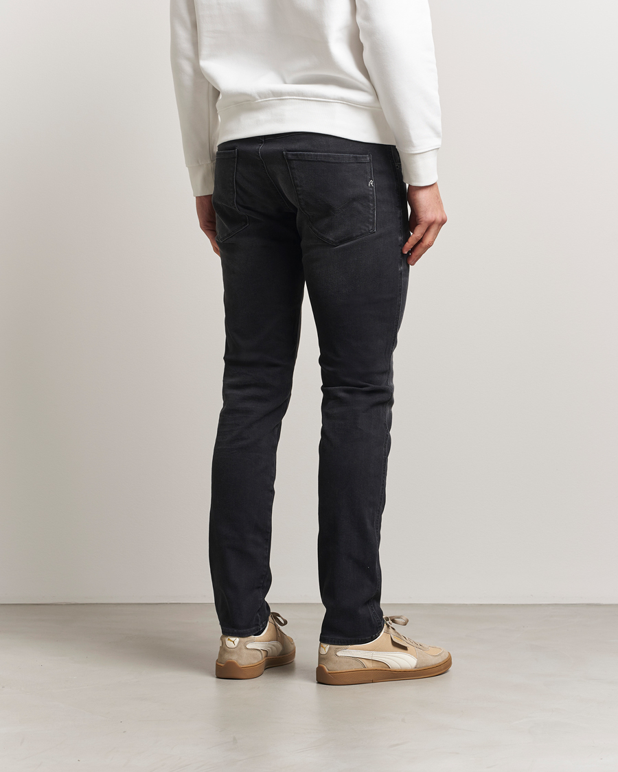 Replay Anbass Hyperflex Jeans Washed Black