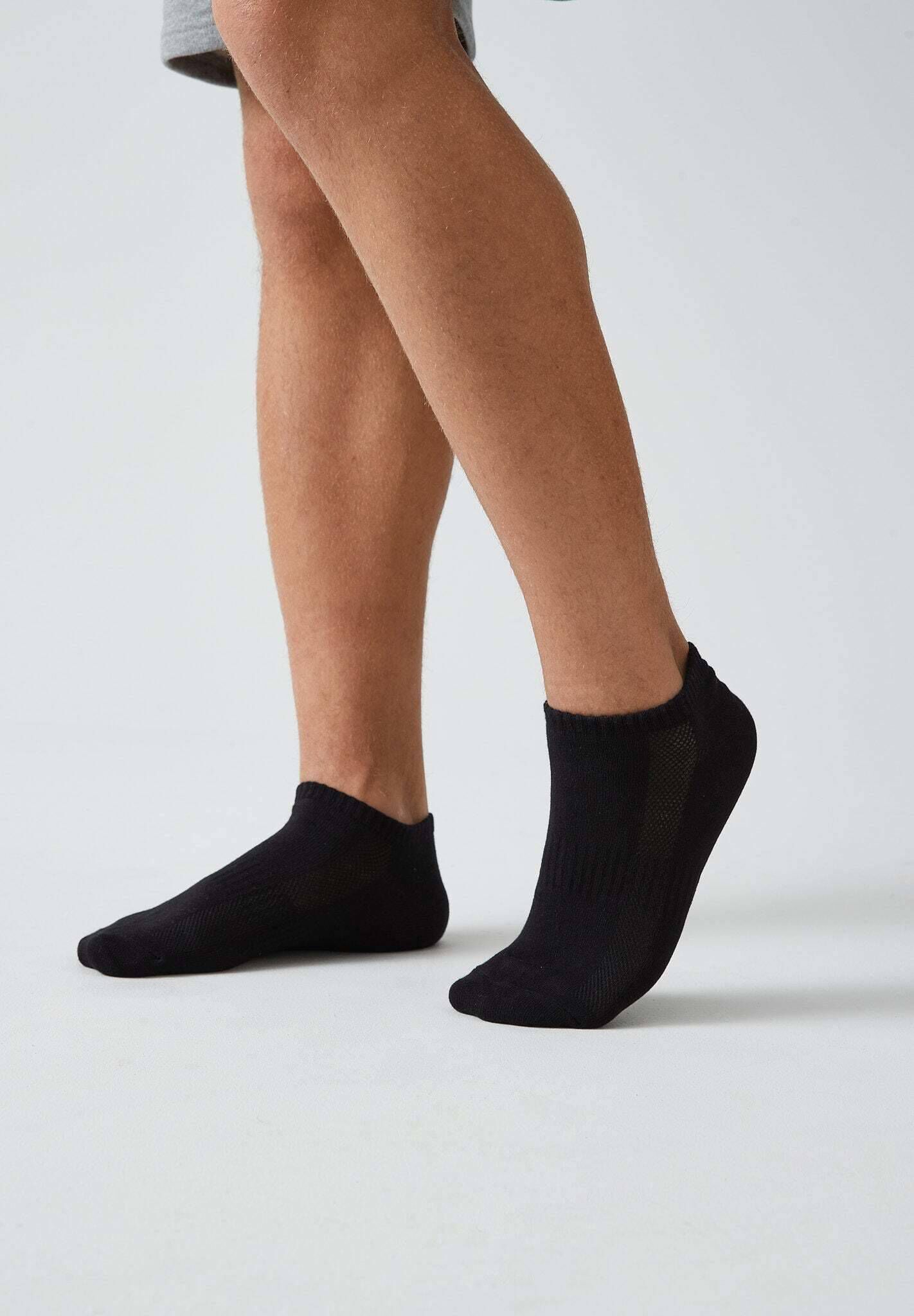 SNOCKS| Damen und Herren Sneaker Socken aus Bio-Baumwolle 6er-Pack
