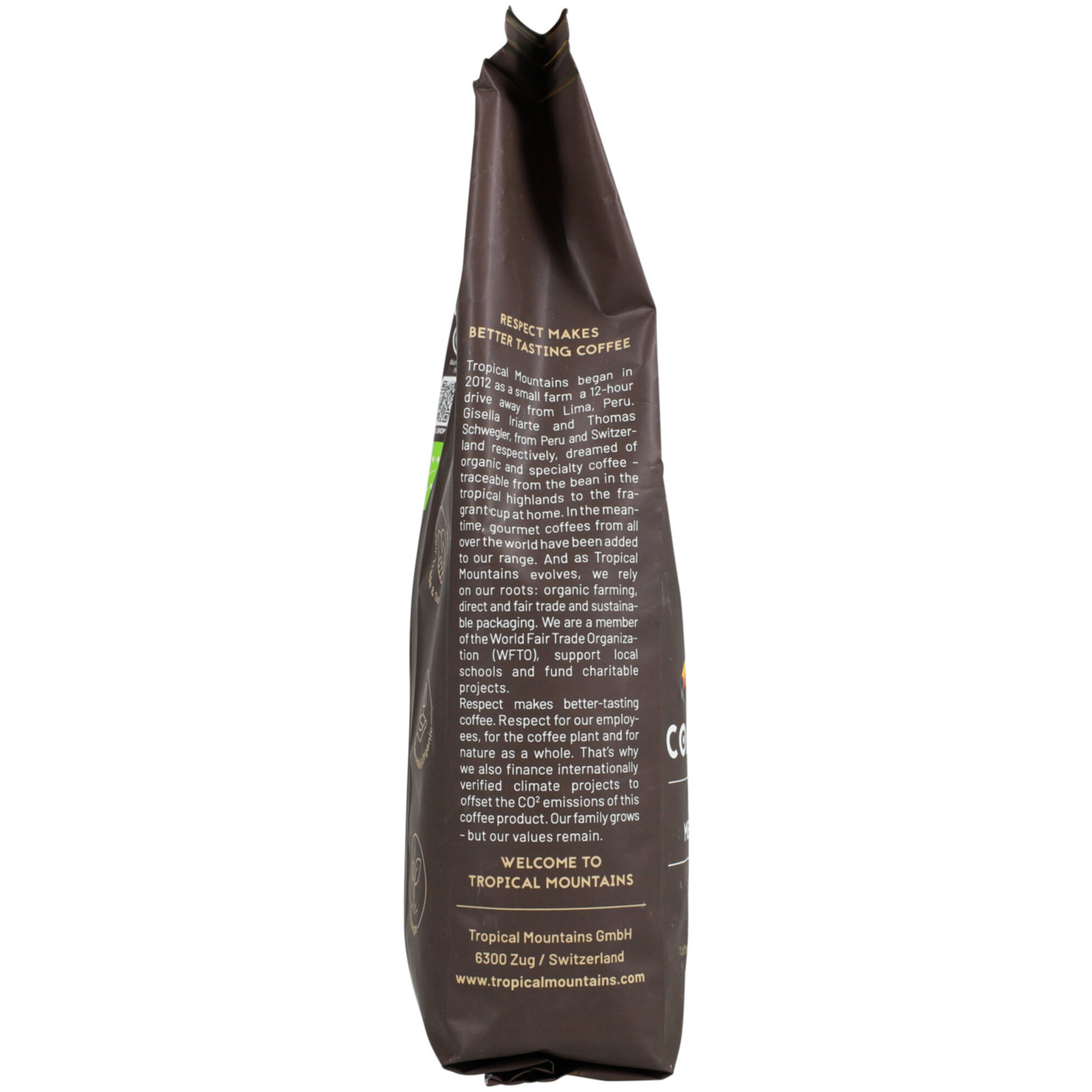 Tropical Mountains Colombiano Bio Bohnenkaffee