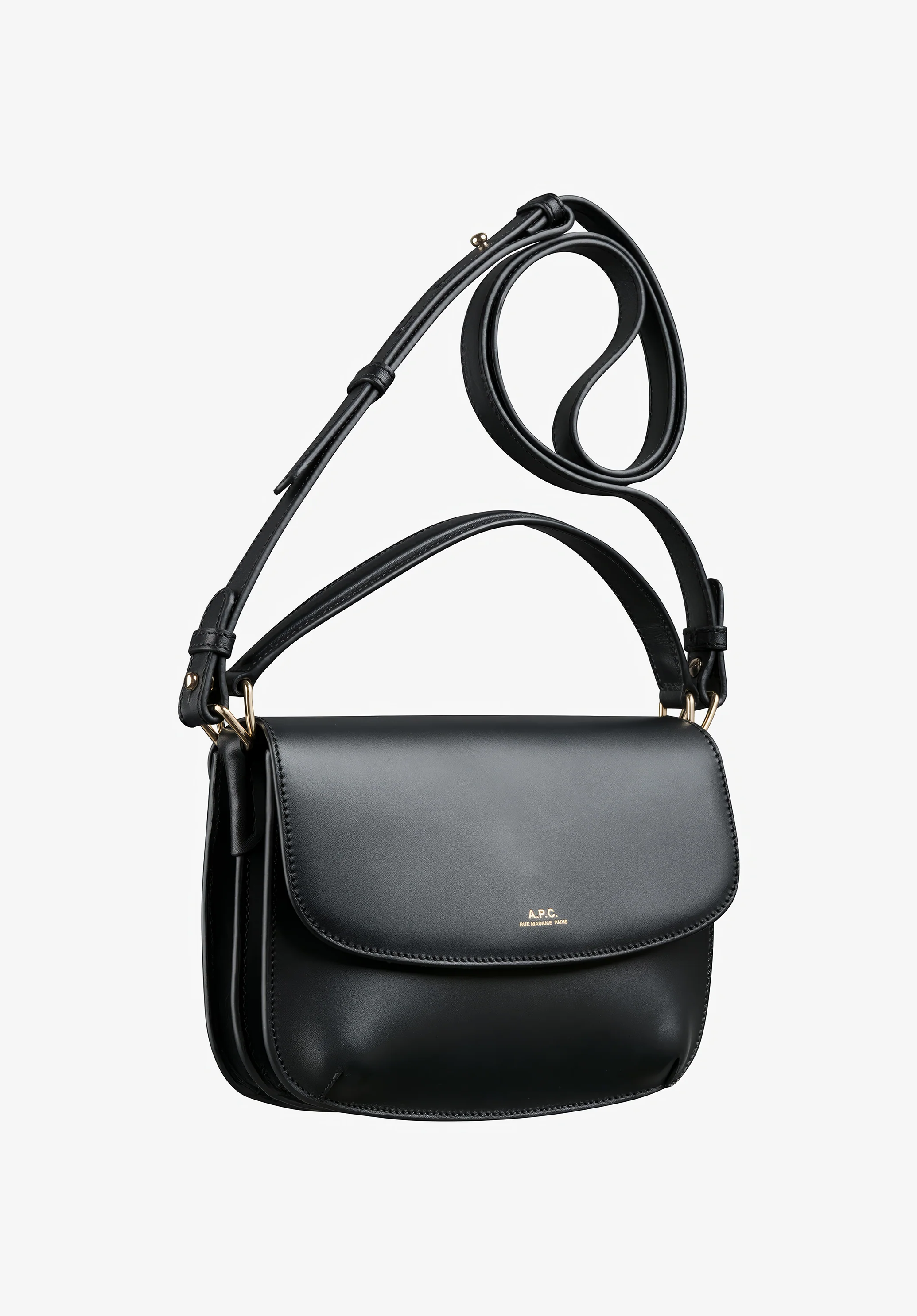 sac sarah shoulder mini - Noir