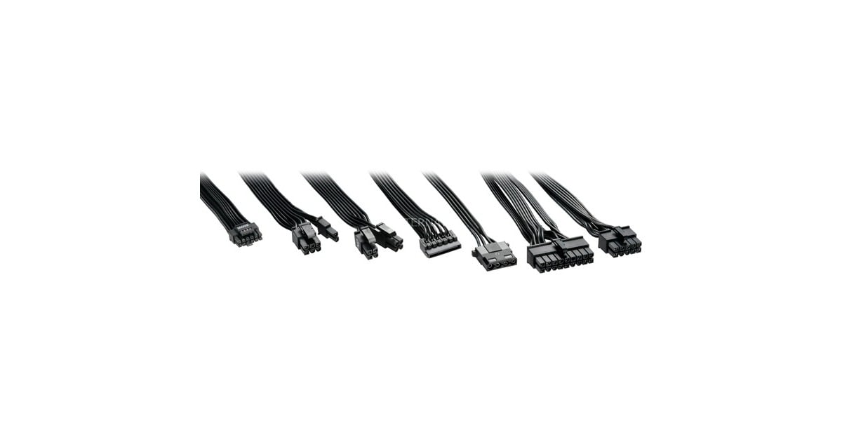 SharkoonRebel P20 modulaire 850 watt voeding   (Zwart, 1x 12V-2x6, 4x PCIe)