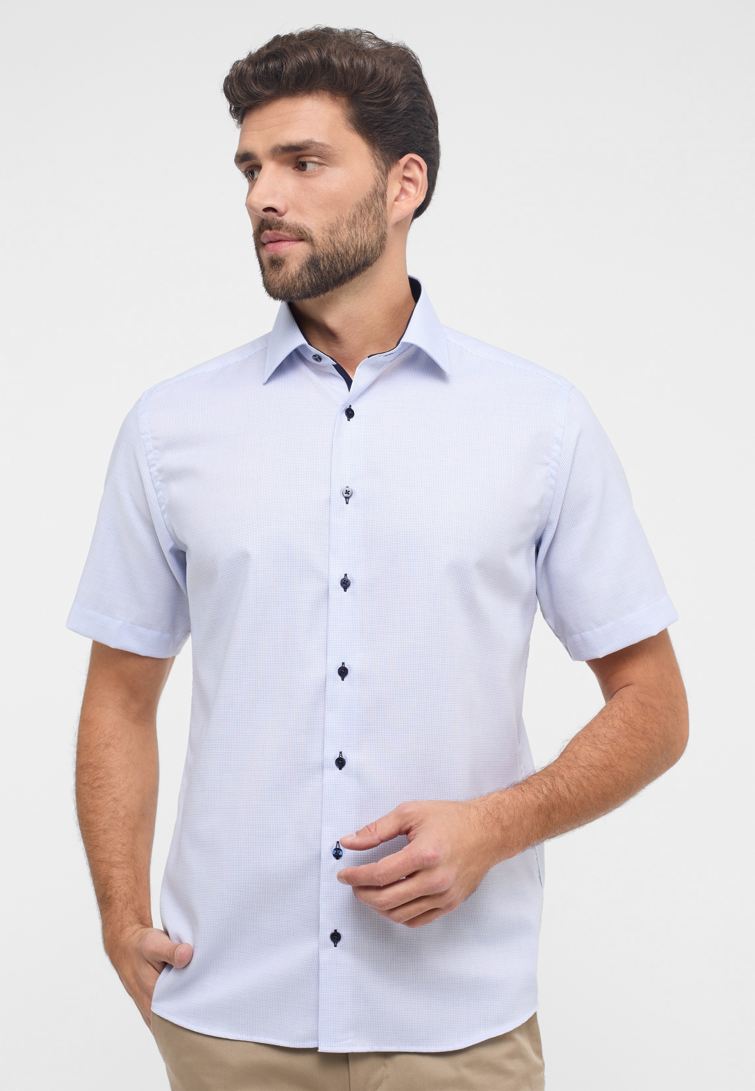 Eterna Kurzarmhemd »MODERN FIT«, NON IRON (bügelfrei)