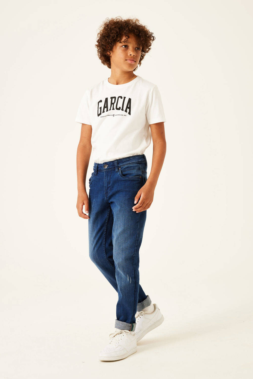 Garcia tapered fit jeans Laszlo 350 dark used