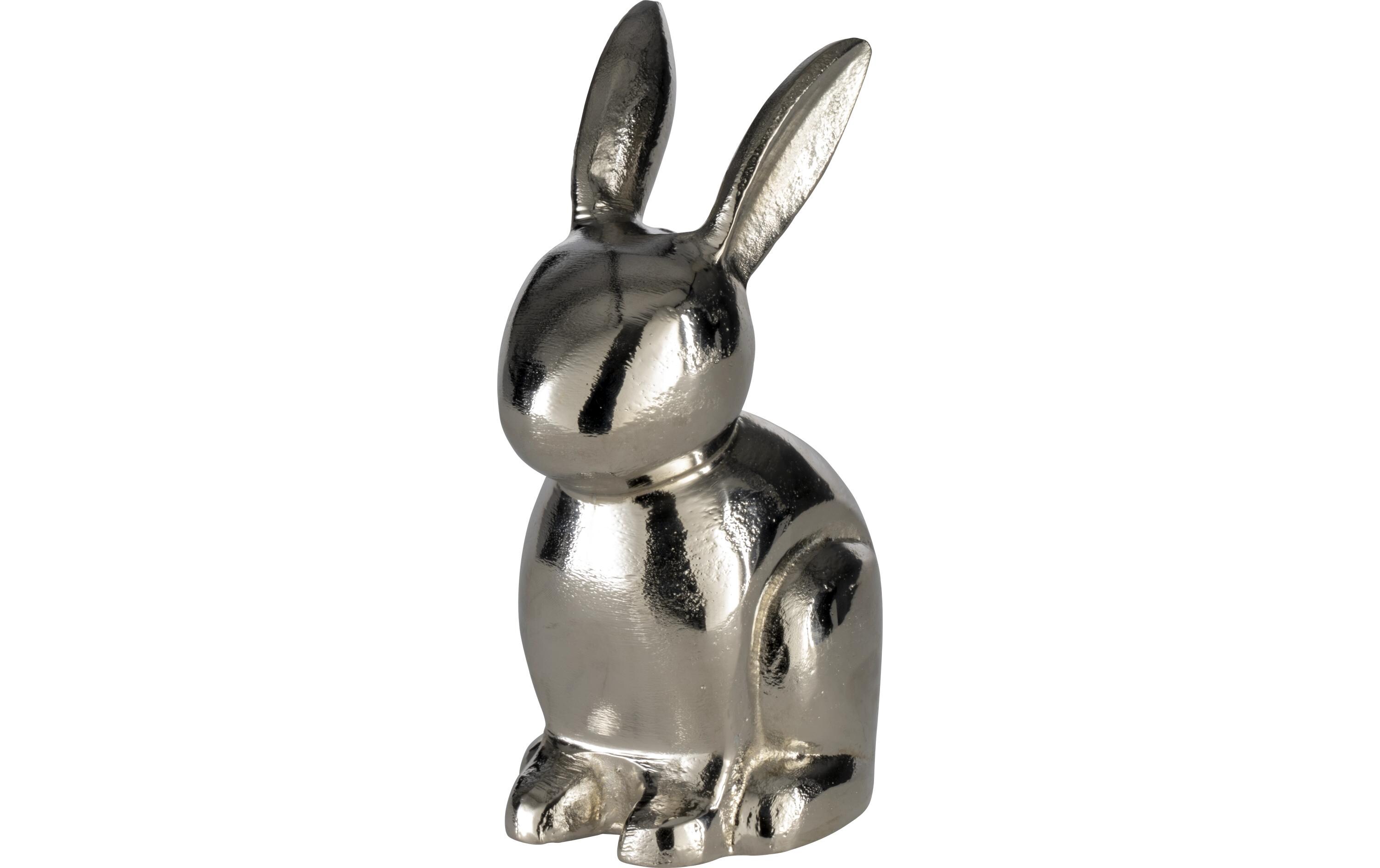 Hase Vohilava 17.5 cm, SilberHasenfigur