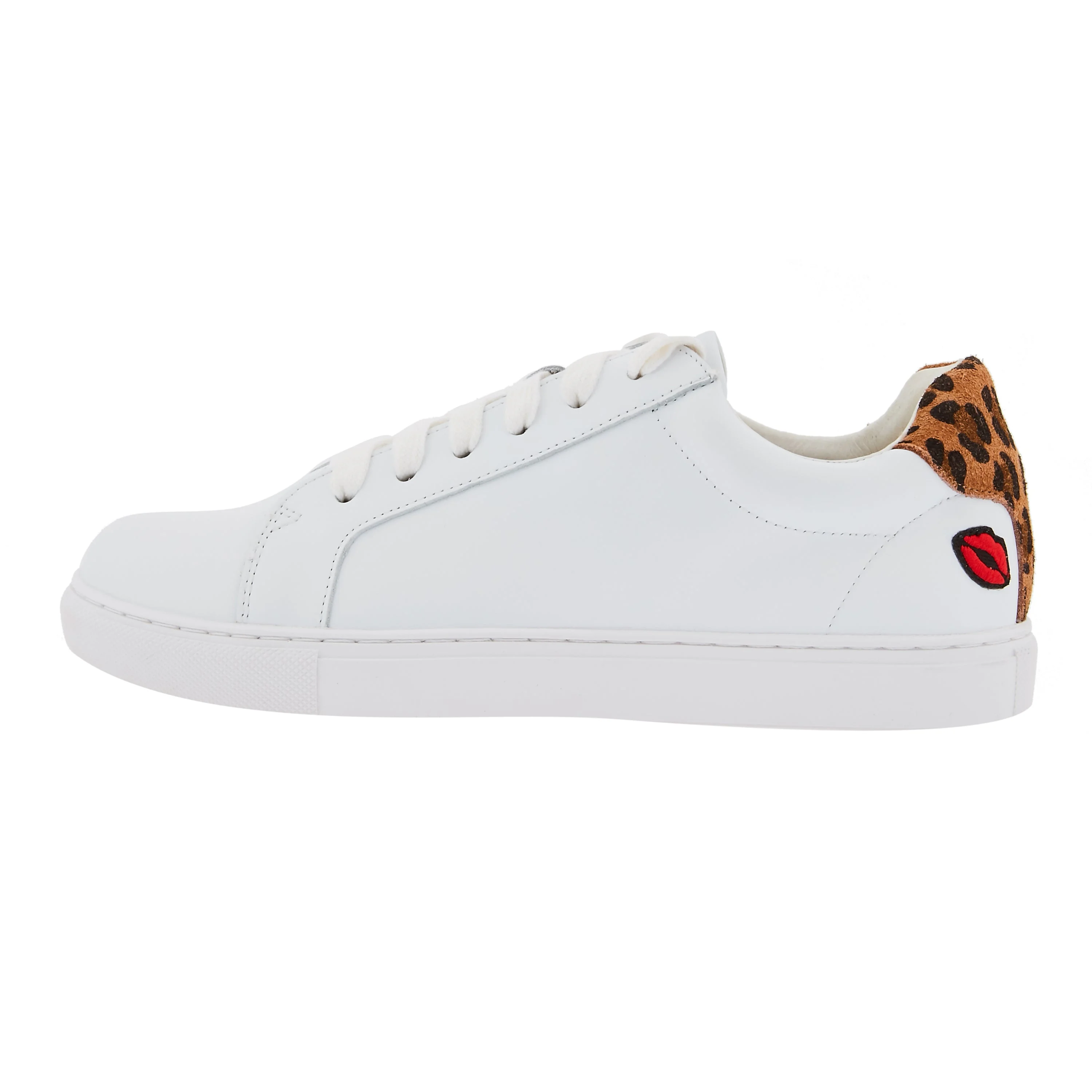 SIMONE PETIT AMOUR - Sneakers en cuir | Blanc