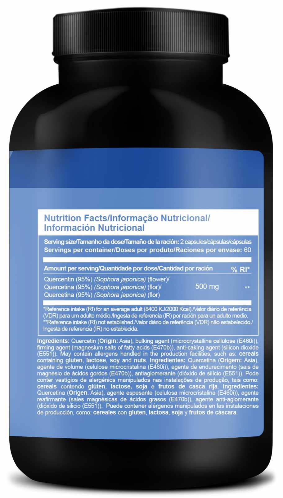 Zumub Quercetina 500mg 60 cápsulas
