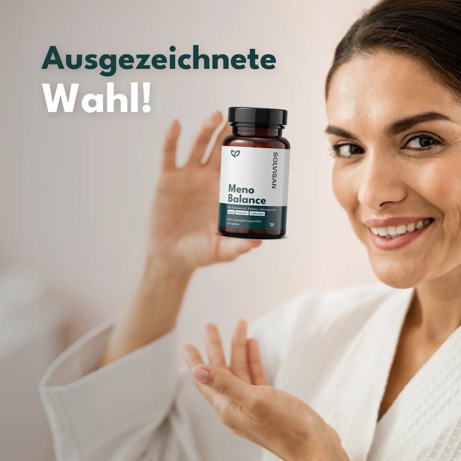 SOLIVSAN® Meno Balance  | Wechseljahre, Rotklee, Mönchspfeffer, Yamswurzel