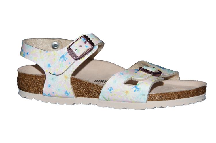 Birkenstock Rio Kids Smal pastel floral
