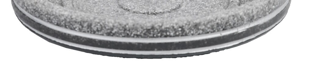 Seifenschale Salta 12,5x2 cm Anthrazit/Stein-Optik Polyresin