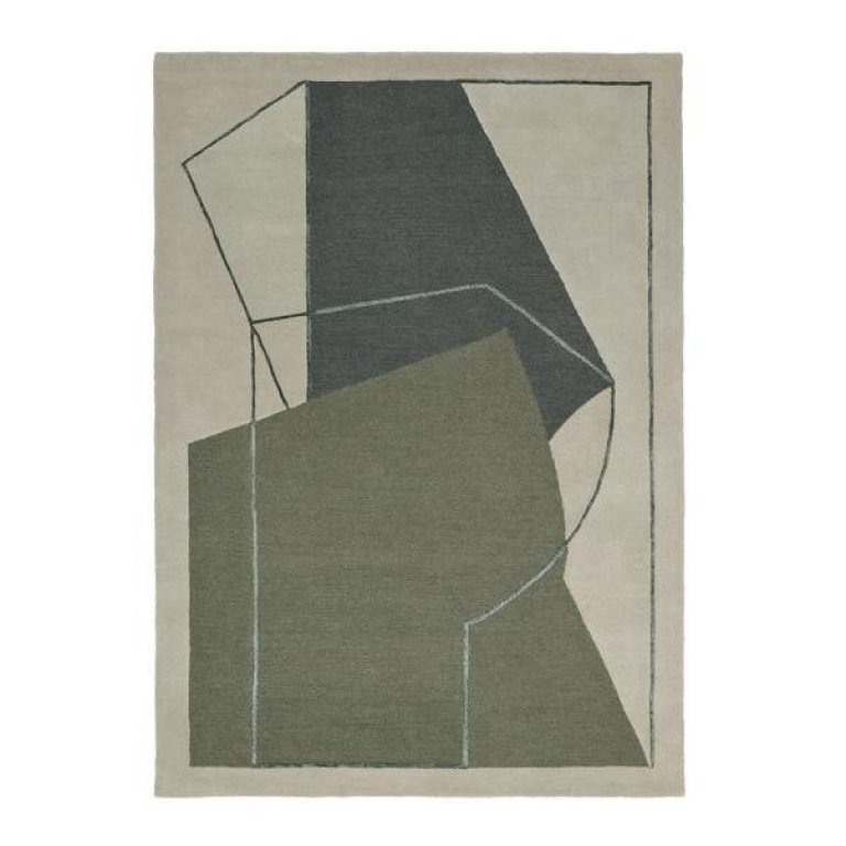 Linie Design Furbo vloerkleed 200x300 moss