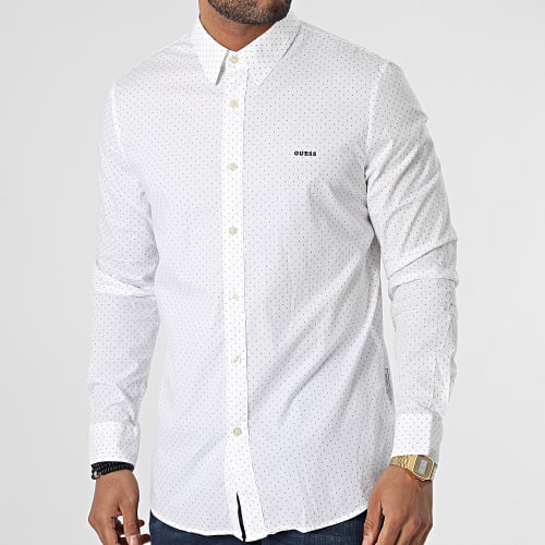 Chemise Manches Longues M3RH22-W8BX1 Blanc