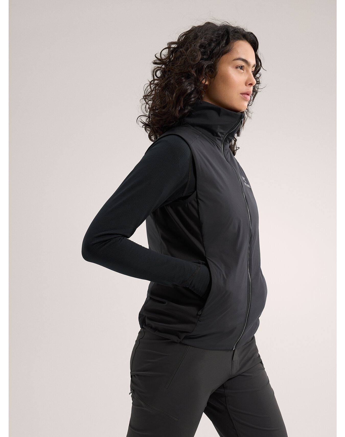Atom Vest Dame Black