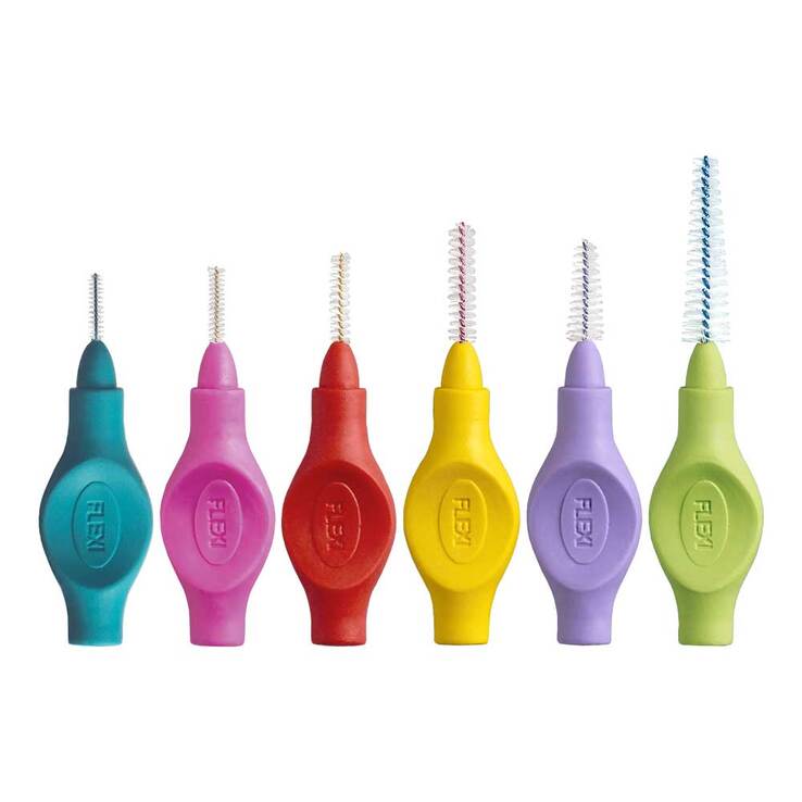 Tandex Flexi Interdentalbürste Start-Kit 0,6 - 1,4 / ISO0 - 7, 6X1 St