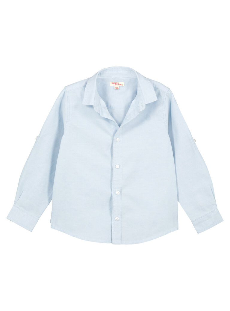 Chemise Bleu en oxford