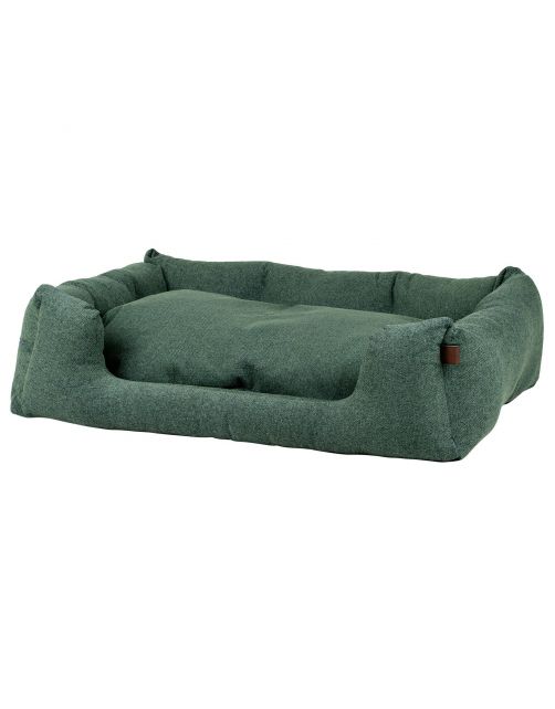 Fantail Mand Snooze Botanical Green - Groen - Hondenmand