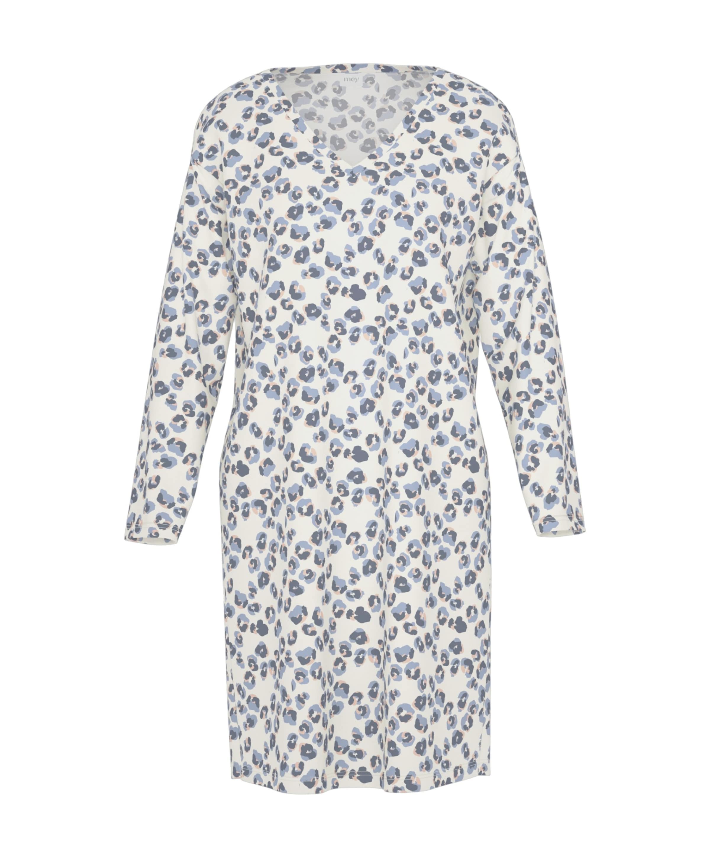 Mey Dames nachthemd blauw