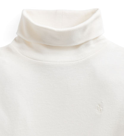 Polo Ralph Lauren Bluse - Weiß m. Rollkragenpullover