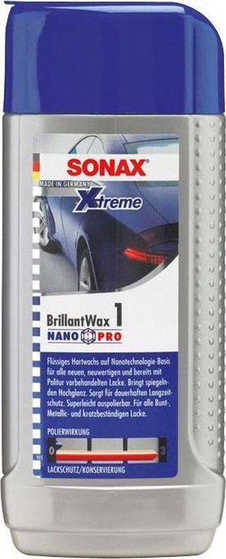 SONAX - XTREME Liquid Wax - Vloeibare Autowax - Carnauba - Bescherming