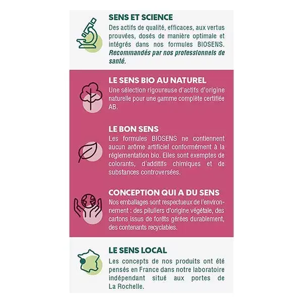 Biosens Slimming 3 Ações Orgânico 45 cápsulas vegetais