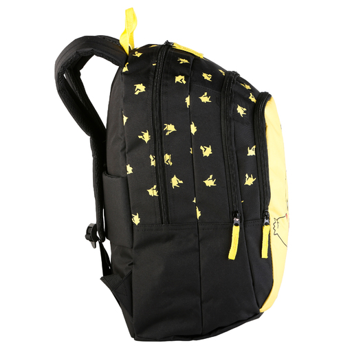 Mochila escolar Pokémon Pikachu para o Ensino Fundamental com Compartimento Duplo