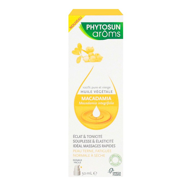 Huile végétale macadamia 50ml
