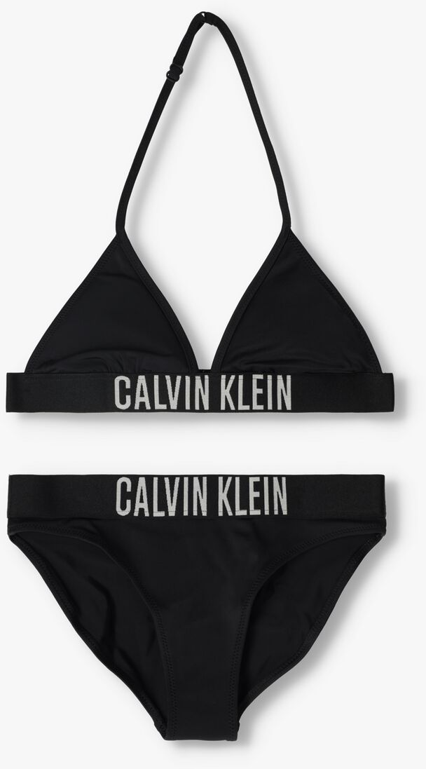 CALVIN KLEIN zwarte calvin klein  triangle bikini set