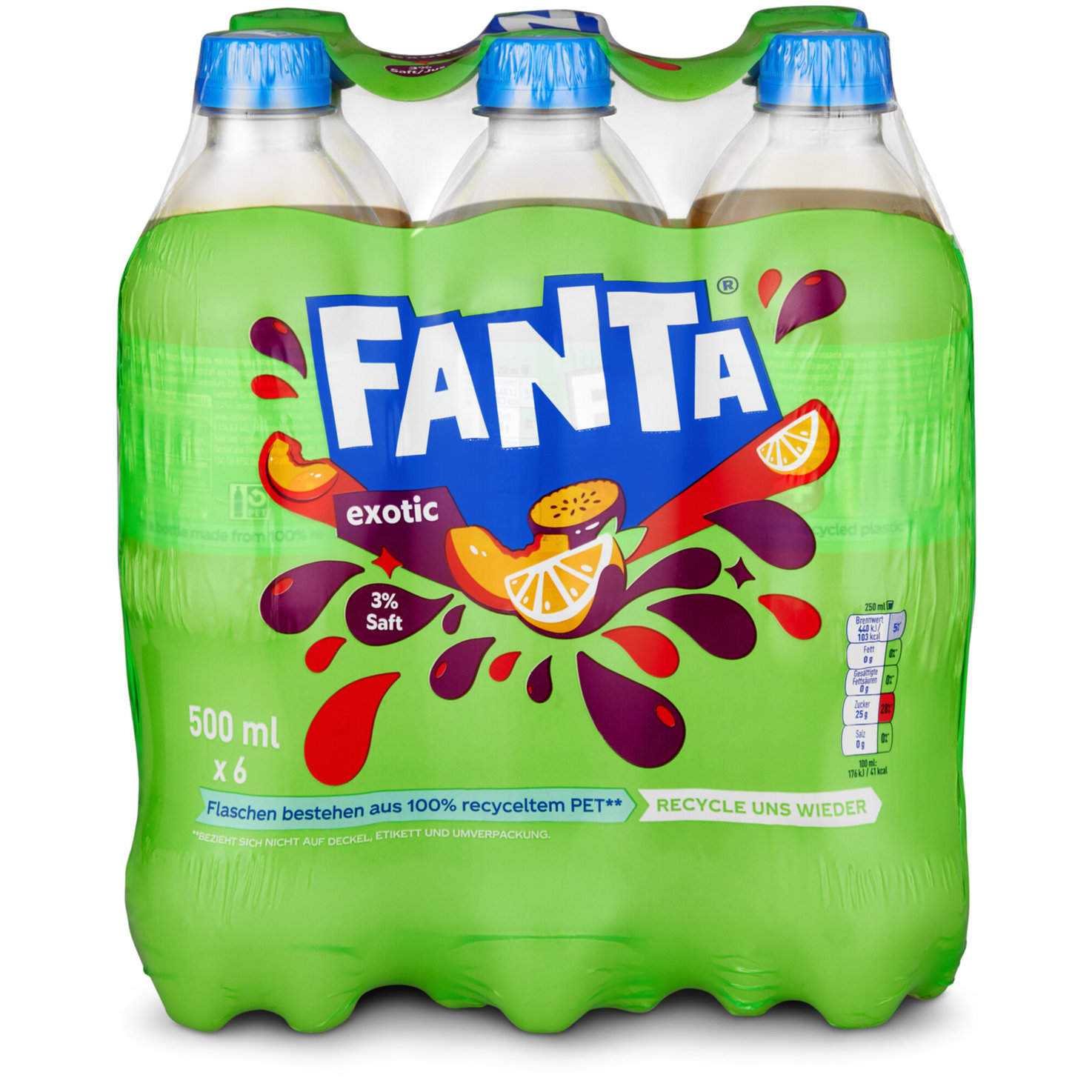 Fanta Exotic 6x50cl -300cl