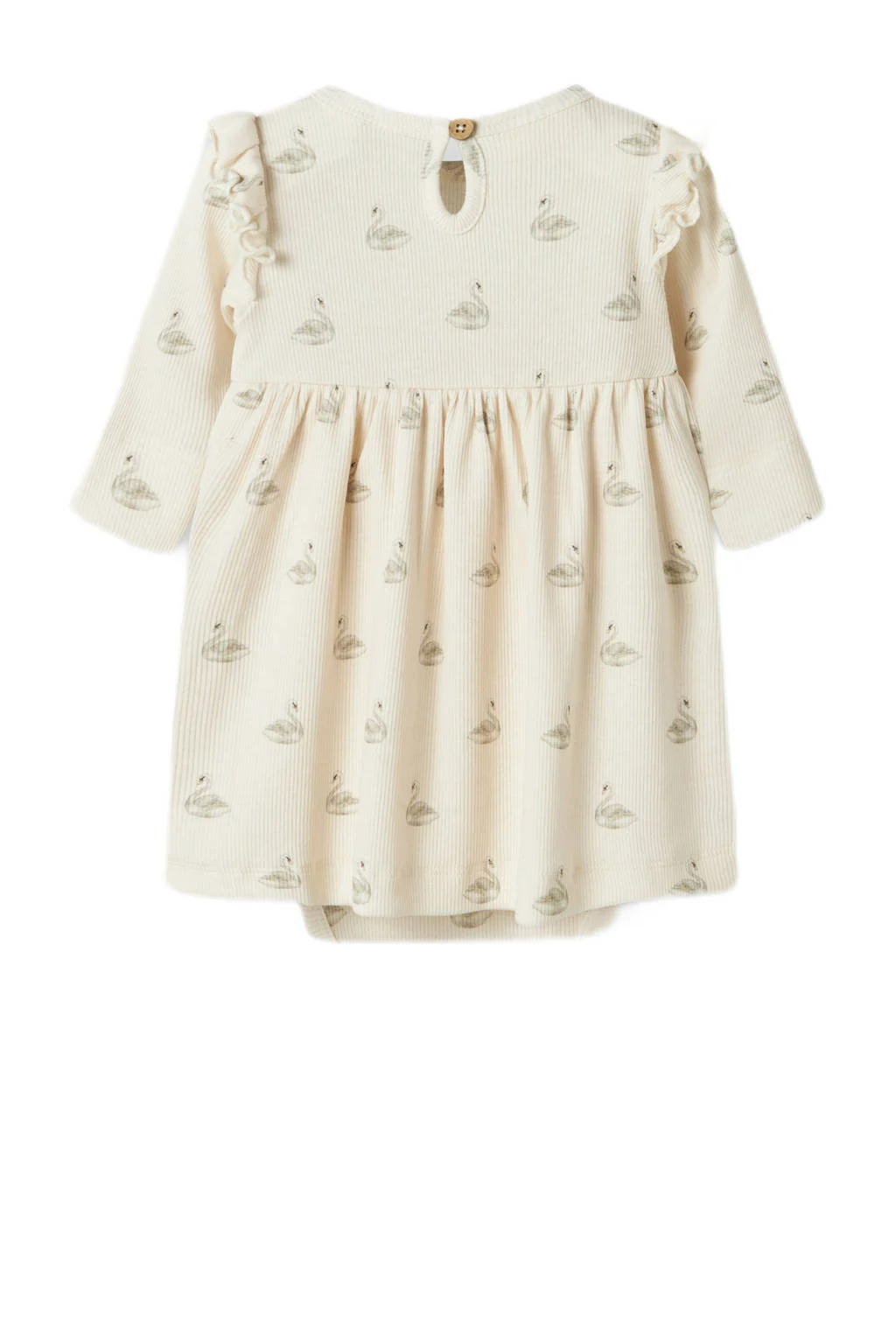 LIL' ATELIER BABY korte jurk ecru