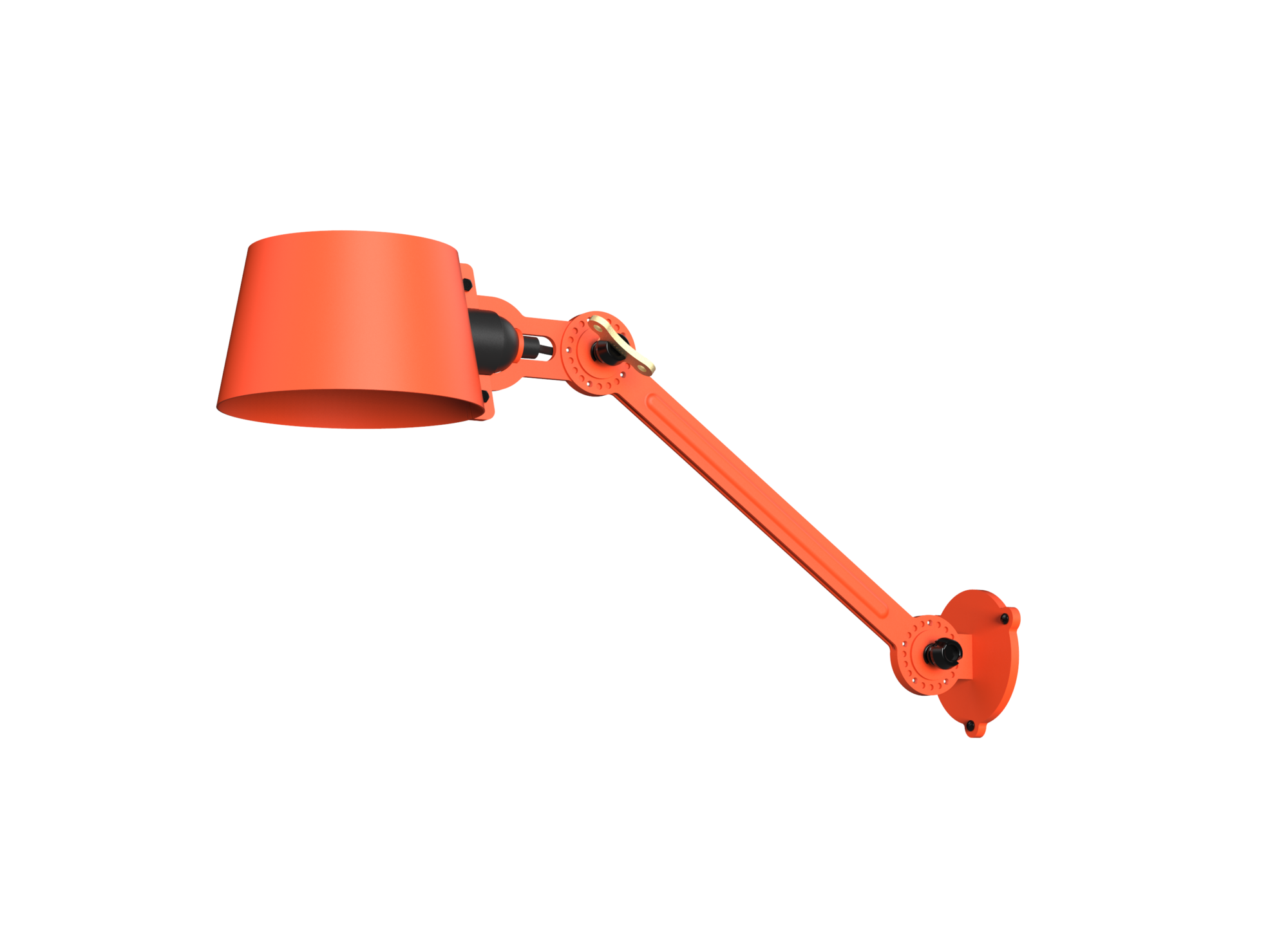 Wandlamp Bolt sidefit install striking orange