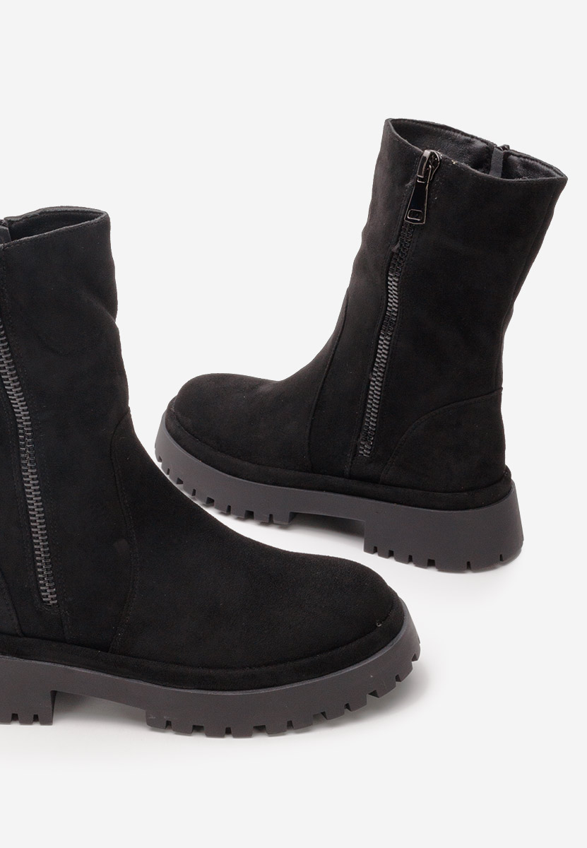 Bottes courtes femme noires Callidora