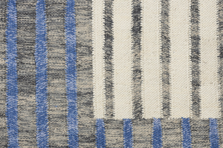 Dutchbone Hampton vloerkleed 160x230 blauw