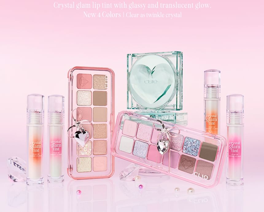 CLIO - Crystal Glam Tint Luxe Koshort Special Edition - 4 kleuren