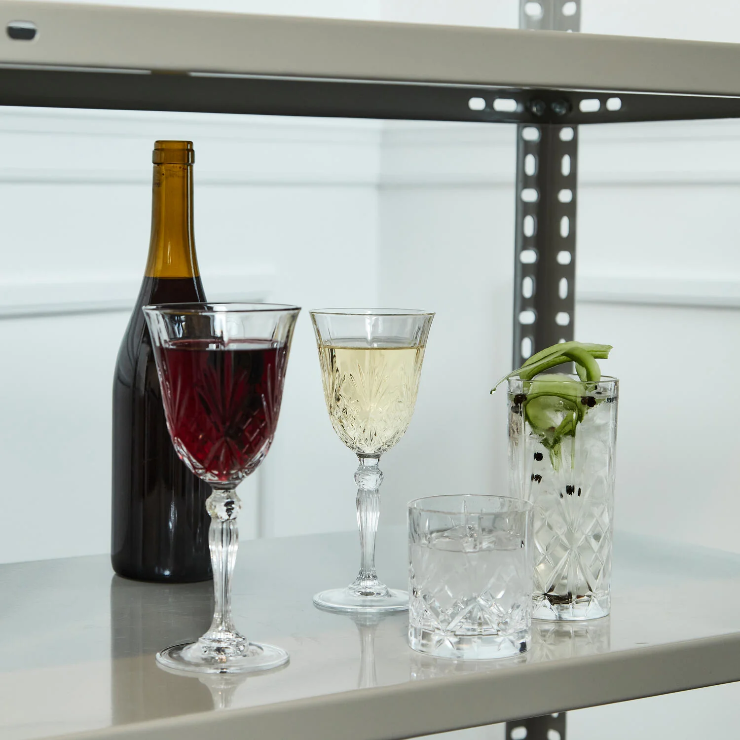 Lyngby Glas  Melodia whiskeyglas, highball, 6 stk