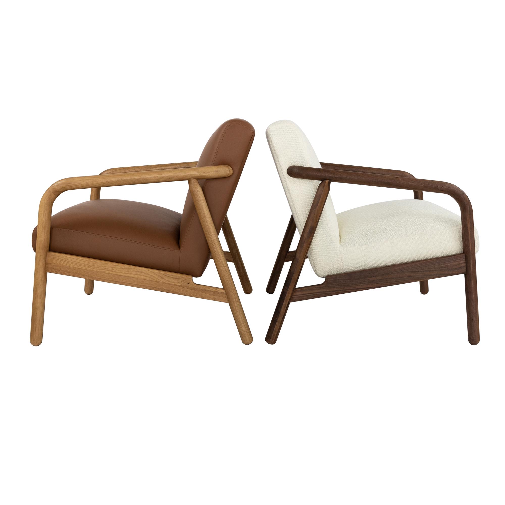 SZ1 Fauteuil walnoot