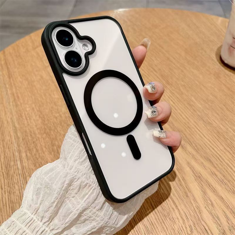 Tondephiry - Contrast telefoonhoesje - iPhone 16, 16 Plus, 16 Pro, 16 Pro Max, 15, 15 Plus, 15 Pro, 15 Pro Max, 14, 14 Plus, 14 Pro, 14 Pro Max